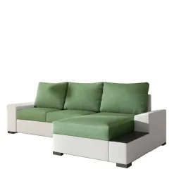 Wohnen Sofas<Bettcouch in Hellgrün und Weiß - Toskana