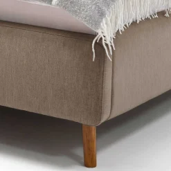Wohnen Betten<Bettkasten Polsterbett in Beige & Eiche - Stroy