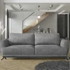 Wohnen Betten|Sofas<Bettsofa in Grau Stoff in Vintage Optik - Salcina