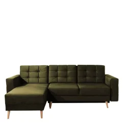Wohnen Betten|Sofas<Bettsofa Polsterecke in Oliv Grün - Joshua