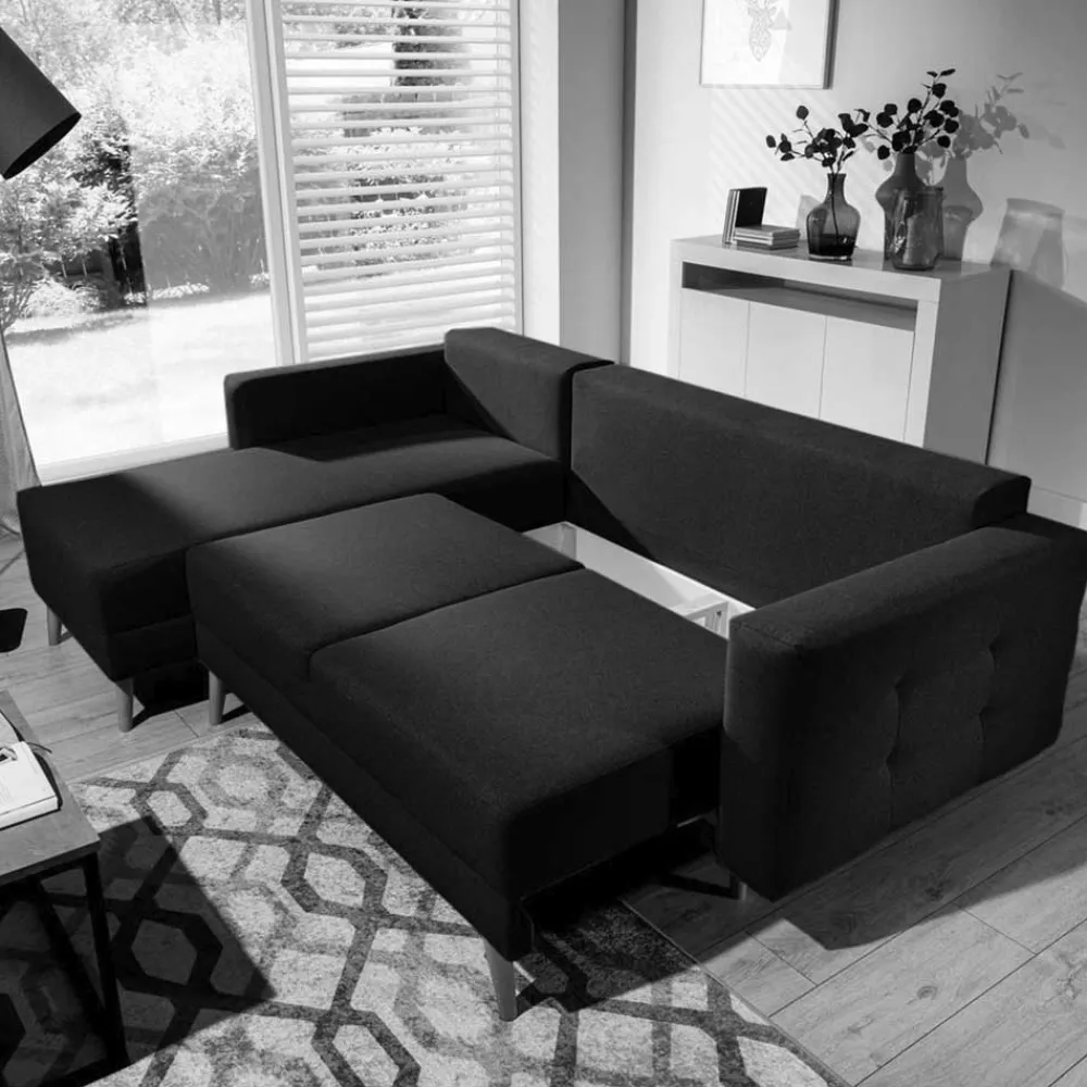 Wohnen Betten|Sofas<Bettsofa Polsterecke in Oliv Grün - Joshua
