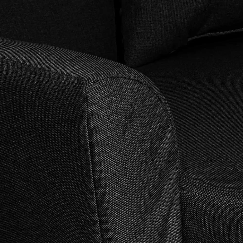 Wohnen Sessel<Big Stoffsessel in Schwarz - Valdragon