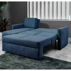 Wohnen Betten|Sofas<Blaue Funktionsecke mit Bettkasten - Buleta