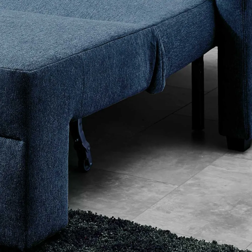 Wohnen Betten|Sofas<Blaue Funktionsecke mit Bettkasten - Buleta
