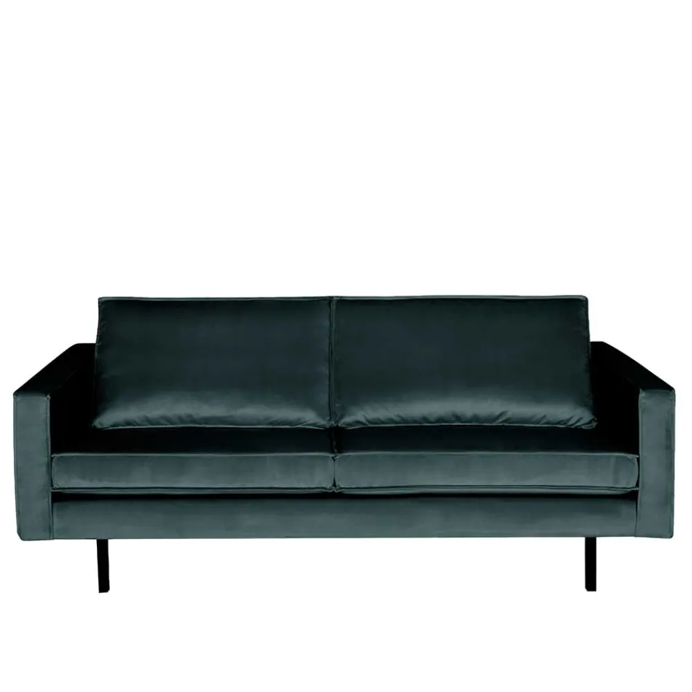 Wohnen Sofas<Blaue Samtcouch als Zweisitzer - Fledos