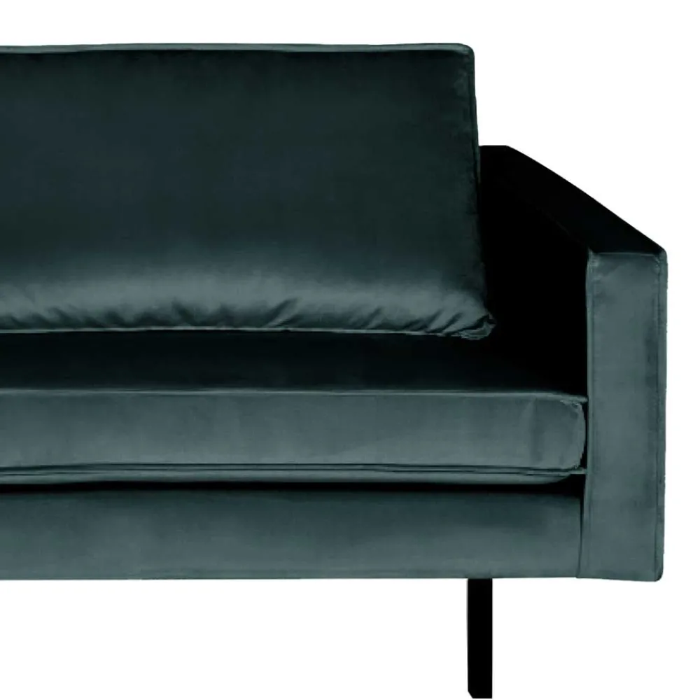 Wohnen Sofas<Blaue Samtcouch als Zweisitzer - Fledos