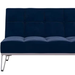 Wohnen Sofas<Blaue Schlafcouch mit Samt Bezug - Otrando