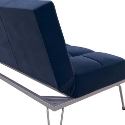 Wohnen Sofas<Blaue Schlafcouch mit Samt Bezug - Otrando
