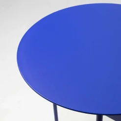 Wohnen Tische<Blauer Beistelltisch aus Stahl - Tegal