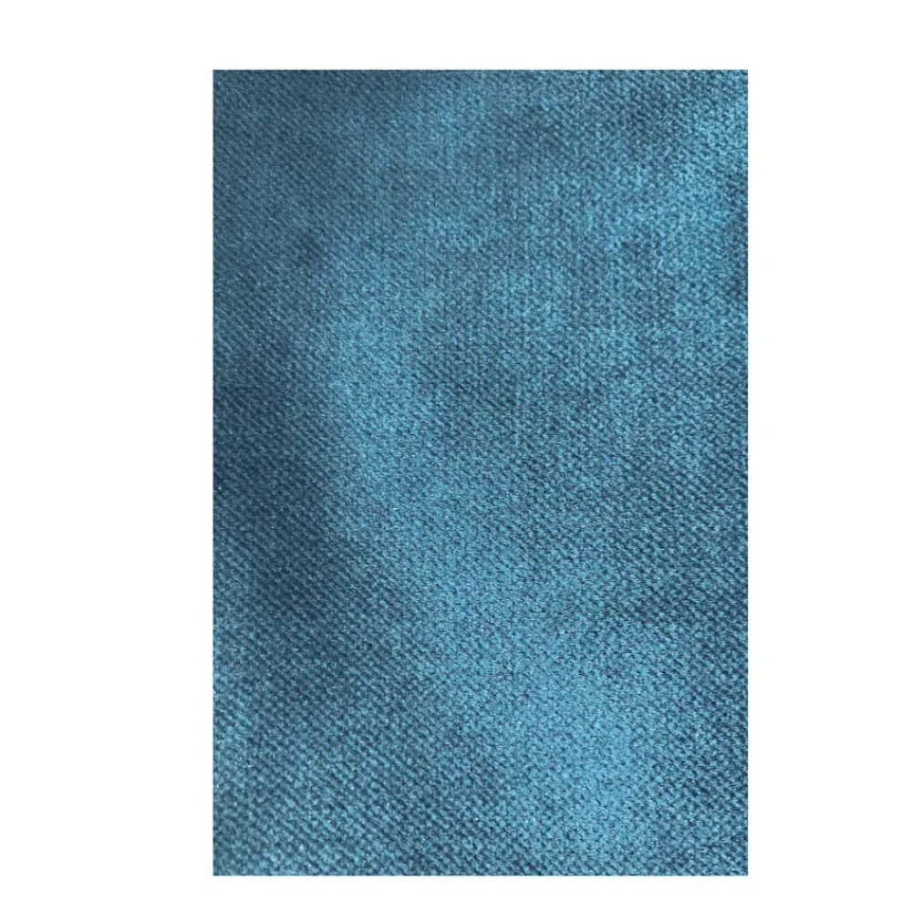 Wohnen Sessel<Blauer Samt-Sessel Cumagon im Retrostil