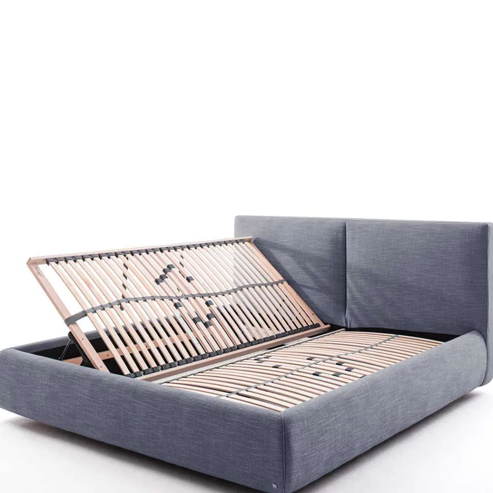 Wohnen Betten<Blaues Komplettbett mit Bettkasten - Enjadara