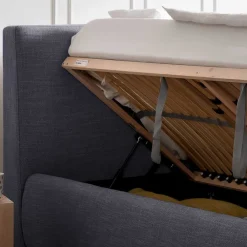 Wohnen Betten<Blaues Komplettbett mit Bettkasten - Enjadara
