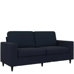 Wohnen Sofas<Blaues Retrosofa 190 cm breit - Camiri