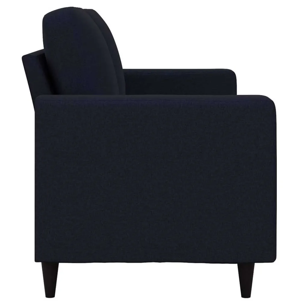 Wohnen Sofas<Blaues Retrosofa 190 cm breit - Camiri