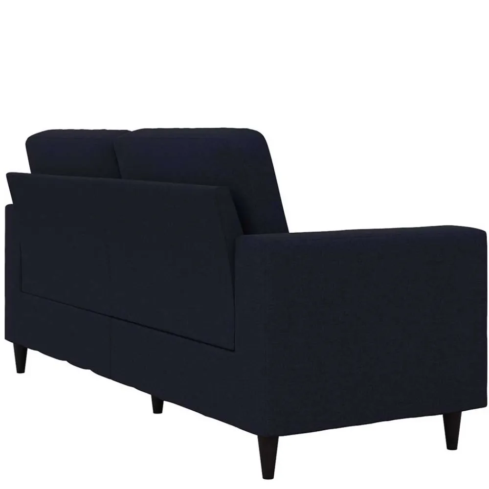Wohnen Sofas<Blaues Retrosofa 190 cm breit - Camiri