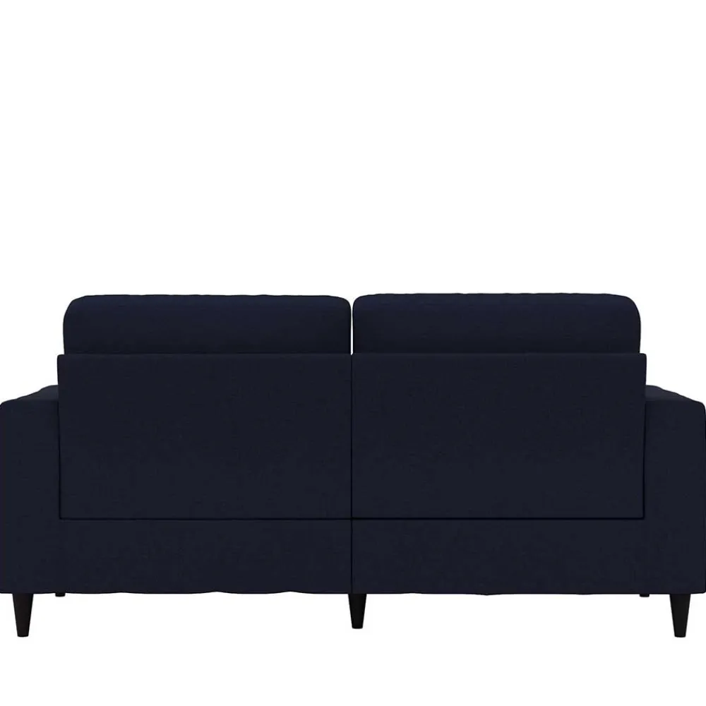 Wohnen Sofas<Blaues Retrosofa 190 cm breit - Camiri