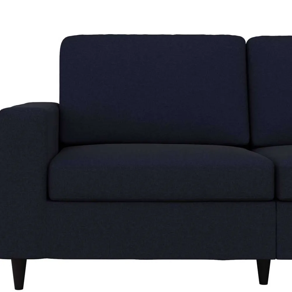 Wohnen Sofas<Blaues Retrosofa 190 cm breit - Camiri
