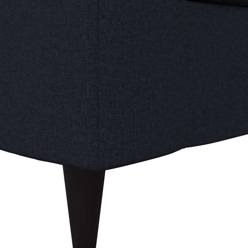 Wohnen Sofas<Blaues Retrosofa 190 cm breit - Camiri