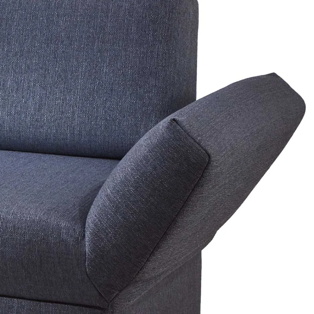 Wohnen Betten|Sofas<Blaues Schlafsofa mit verstellbaren Armlehnen - Lash