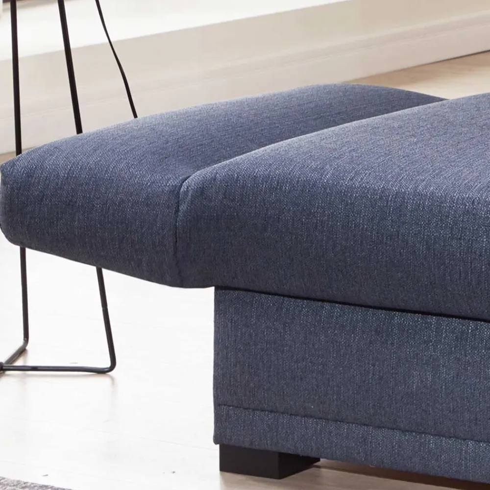 Wohnen Betten|Sofas<Blaues Schlafsofa mit verstellbaren Armlehnen - Lash