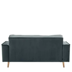 Wohnen Sofas<Blaugraue Couch aus Samtvelours - Lymeca