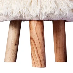Wohnen Hocker<Boho Style Hocker in Cremeweiß - Puertos