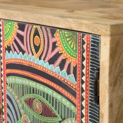 Wohnen Tv & Hifi-Möbel|Lowboards<Boho Style Kommode handbemalt - Winner