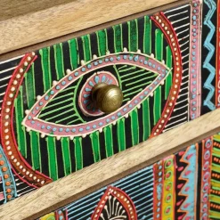 Wohnen Tv & Hifi-Möbel|Lowboards<Boho Style Kommode handbemalt - Winner