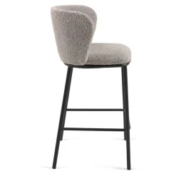 Wohnen Hocker<Boucle Barstühle mit 65 cm Sitzhöhe - Lucaz (2er Set)