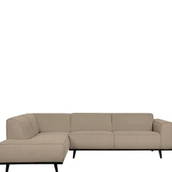 Wohnen Sofas<Boucle Polsterecke in Beige mit Federkern - Amindo