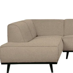 Wohnen Sofas<Boucle Polsterecke in Beige mit Federkern - Amindo