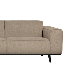 Wohnen Sofas<Boucle Polsterecke in Beige mit Federkern - Amindo