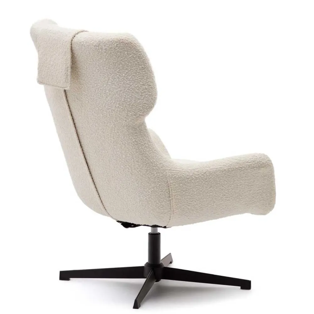 Wohnen Sessel<Boucle Polstersessel mit Drehgestell - Cacillo