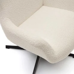 Wohnen Sessel<Boucle Polstersessel mit Drehgestell - Cacillo