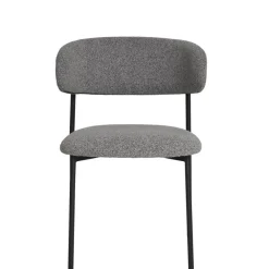 Wohnen Stühle<Boucle Polsterstuhl im Skandi Design - Tornado (2er Set)