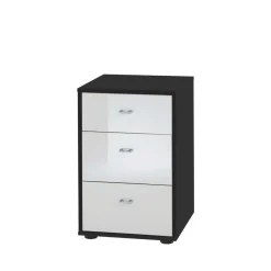 Wohnen Kommoden<Boxspring Nachtkommode Ambasian mit 3 Schubladen