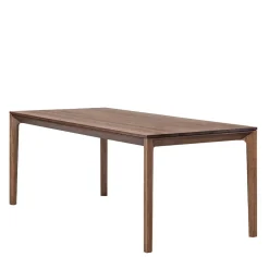 Wohnen Tische<Brauner Esszimmertisch aus Nussbaum Holz - Caceres