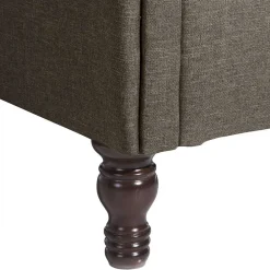 Wohnen Sessel<Brauner Federkernsessel im Chesterfield Look - Palencia