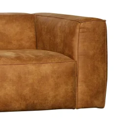 Wohnen Sofas<Braunes Ecksofa aus Leder recycelt Robert 305cm breit