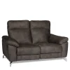 Wohnen Sofas<Braunes 2er Sofa mit Relaxfunktion - Extrados