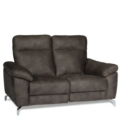 Wohnen Sofas<Braunes 2er Sofa mit Relaxfunktion - Extrados