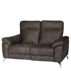 Wohnen Sofas<Braunes 2er Sofa mit Relaxfunktion - Extrados