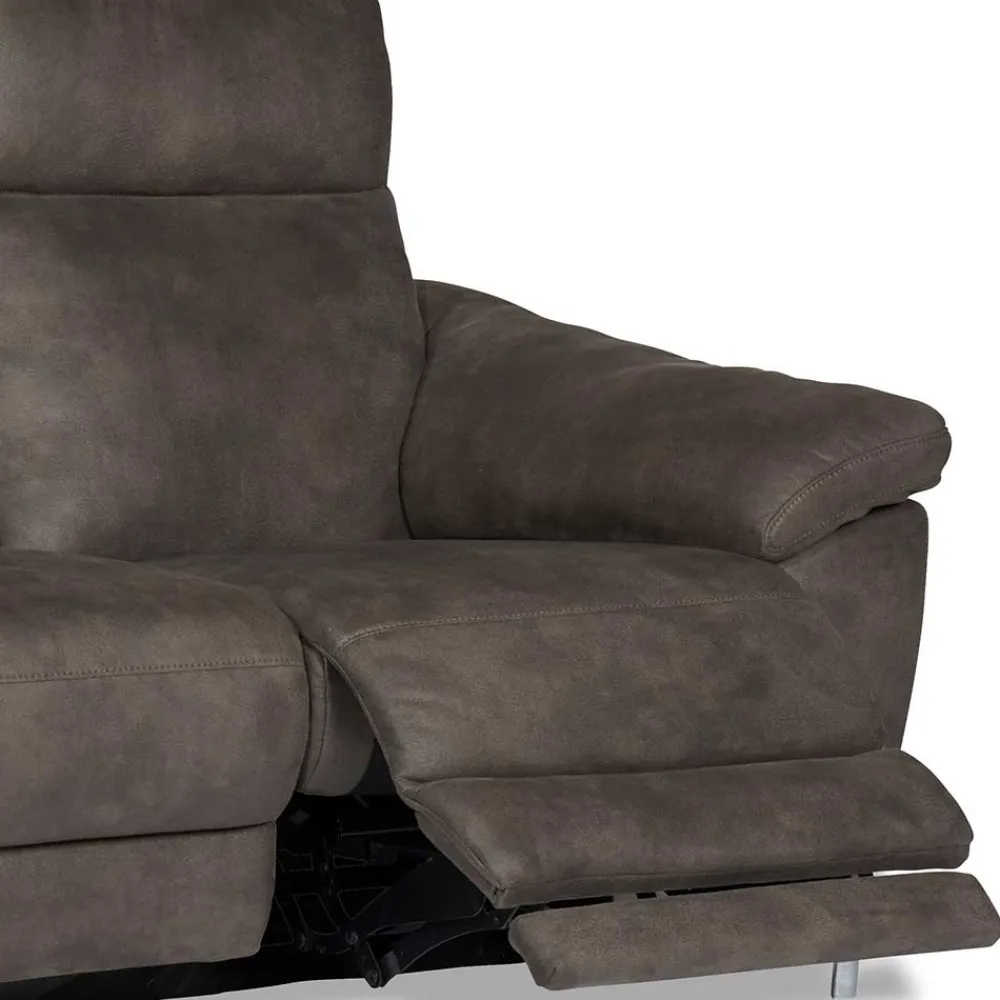 Wohnen Sofas<Braunes 2er Sofa mit Relaxfunktion - Extrados