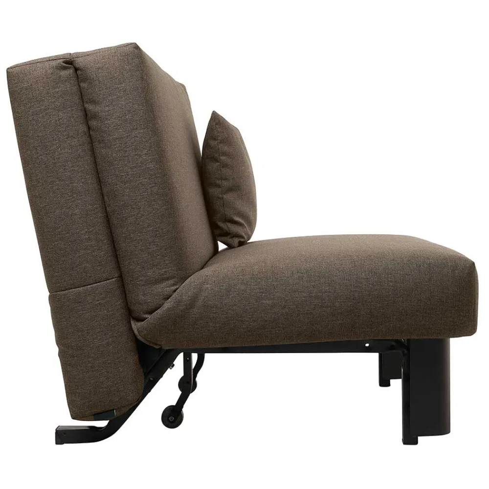 Wohnen Sofas<Braunes Schlafsofa mit Faltmechanik - Lucca