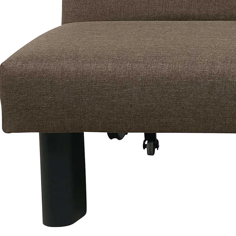 Wohnen Sofas<Braunes Schlafsofa mit Faltmechanik - Lucca