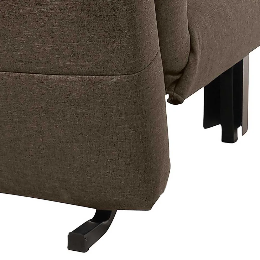 Wohnen Sofas<Braunes Schlafsofa mit Faltmechanik - Lucca
