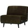 Wohnen Sofas<Breitcord Sofaelement in Dunkelgrün - Vatila