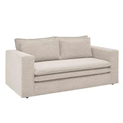 Wohnen Sofas<Breitcord Zweisitzer in Beige - Jony