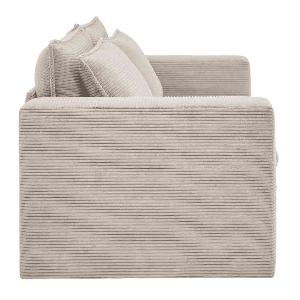 Wohnen Sofas<Breitcord Zweisitzer in Beige - Jony