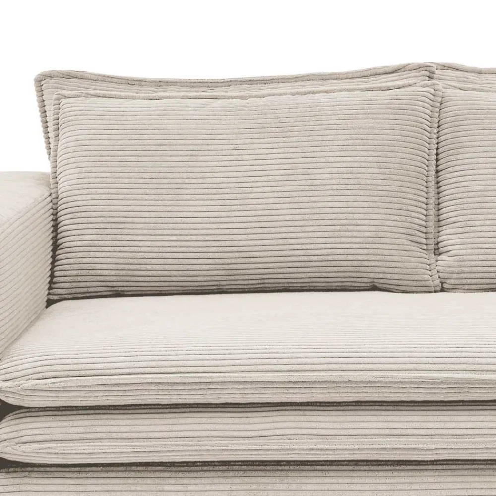 Wohnen Sofas<Breitcord Zweisitzer in Beige - Jony